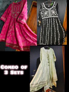Ethnic Kurta Sets - Combo of 3
