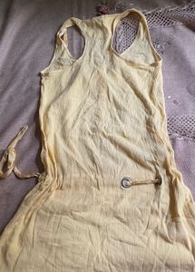 Yellow Beach Dress