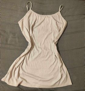 White Slip Dress