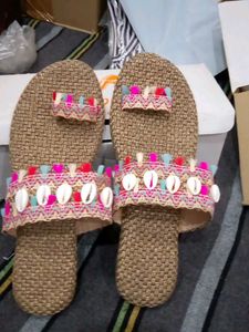 Boho Chic Flip Flops