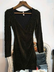 Sparkly Gold Party Dress