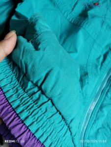 Cozy Accent Teal Jacket