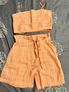orange co ord set