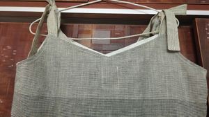 Kuyil-T Grey Peplum top