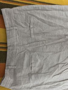 Wide Leg Linen Blend Pants