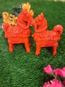 Terracotta Horse Pair