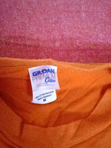 Orange T Shirt New