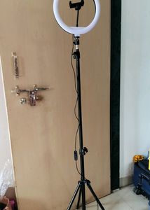 7 Feet Phone Tripod Stand With Ring Light