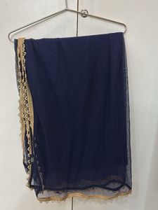 Elegant Blue Dupatta