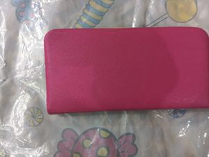 Pink Wallet New Unused