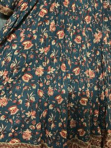 Floral Print Anarkali Kurta