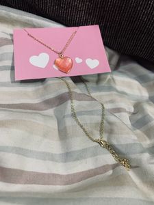 Heart Shape Decent Necklace