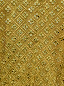 Mustard Yellow Embellished Kurta