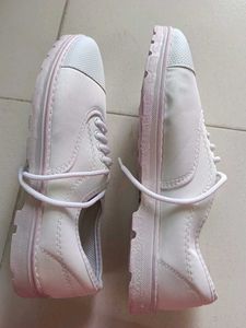 🆕 White School Shoes