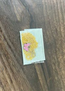 Gold Poodle Butterfly Necklace