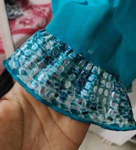 Teal Babydoll Lingerie Top