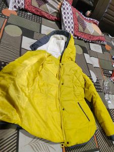 Yellow Padded Jacket