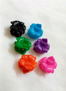 Pack Of 11 Beautiful Flower Clips (New!!)