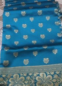Saree New Blouse Piece Attached