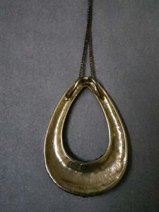 Pendant with Black Stones