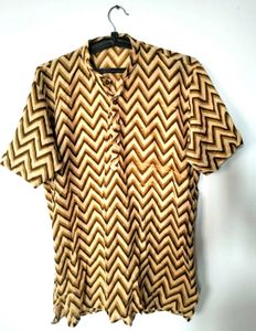 Patterned Casual Shirt