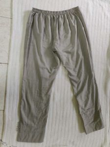 Grey Straight Pant