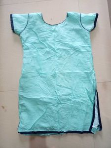 Elegant Blue Embroidered Kurta