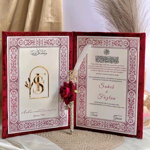 Elegant Velvet Nikahnama