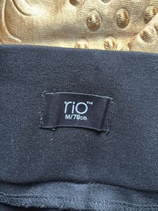 Black Zipper Detail Pants