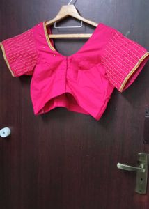 Pink Readymade Blouse