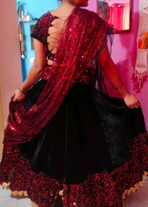 Lahna Blouse Full Length With Duatta