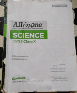 Science Arihant All In One Class 10