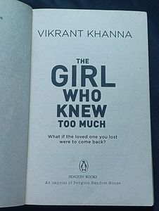 The Girl Who Knew Too Much Book