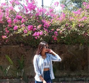 Striped Crop Top & Shirt Set