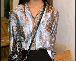 Satin Printed Shirt
