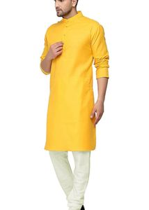 Elegant Yellow Kurta All Sizes Available
