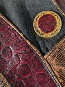Vintage Leather Detail Bag