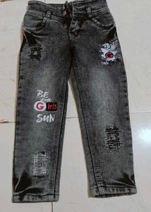 Girls&#39; Distressed Wash Jeans