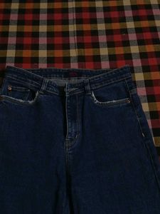 Dark Wash Wide Leg Jeans