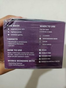 Foxtale Skin Radiance Mask