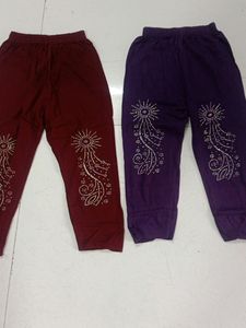 Kids Leggings Embroiered