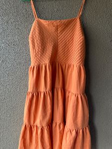 Orange Vacation Dress