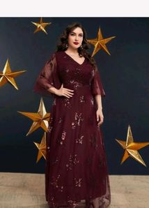 shein Elegant Ethnic Gown