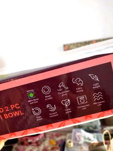 BOROSIL Set of 2 Bowls