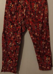Patterned Casual Pants