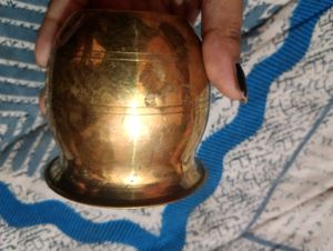 Pair Of 2 Brass Lota