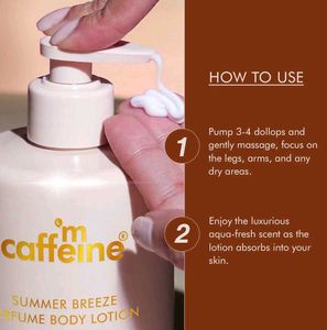 Caffeine Summer Breeze Lotion