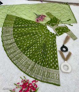 Green Lehenga Choli