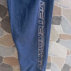 Blue Casual Joggers
