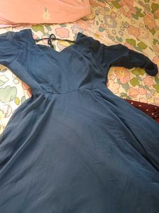 long gown churidar